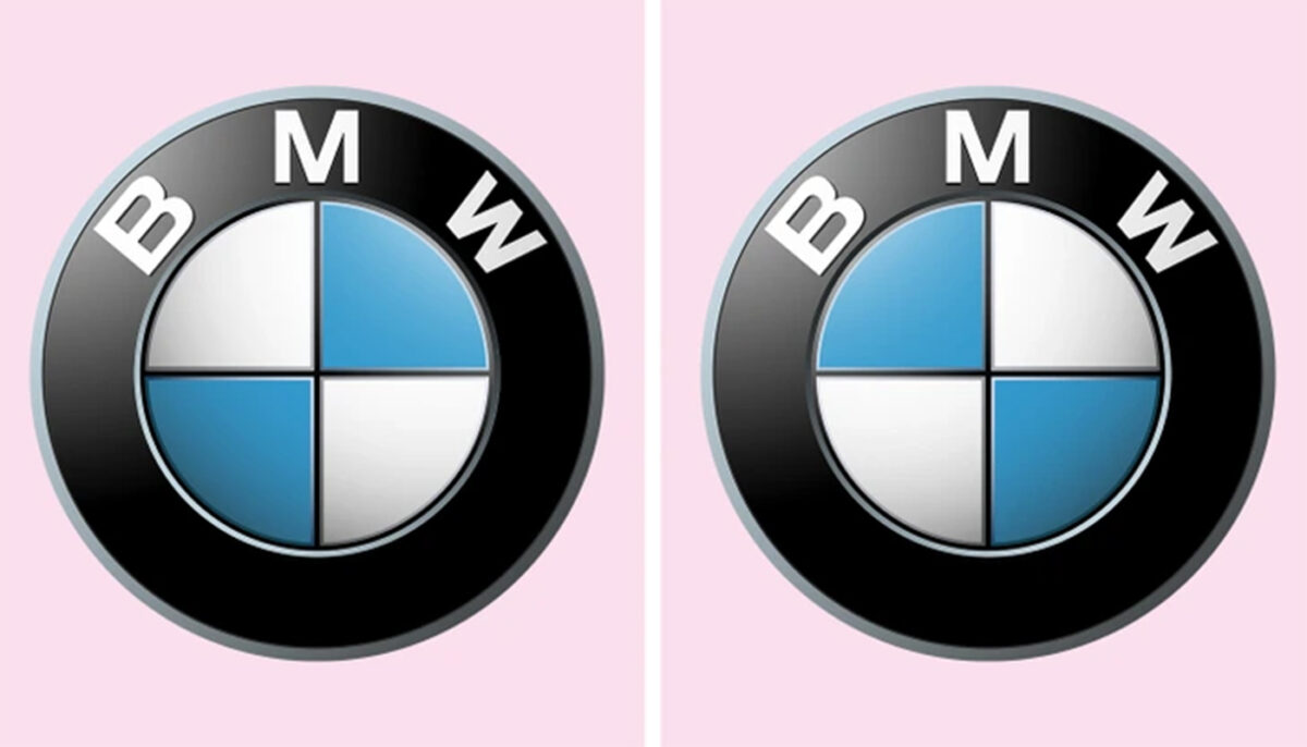 Test de logică | Unul singur dintre aceste 2 logo-uri BMW este real. Care?