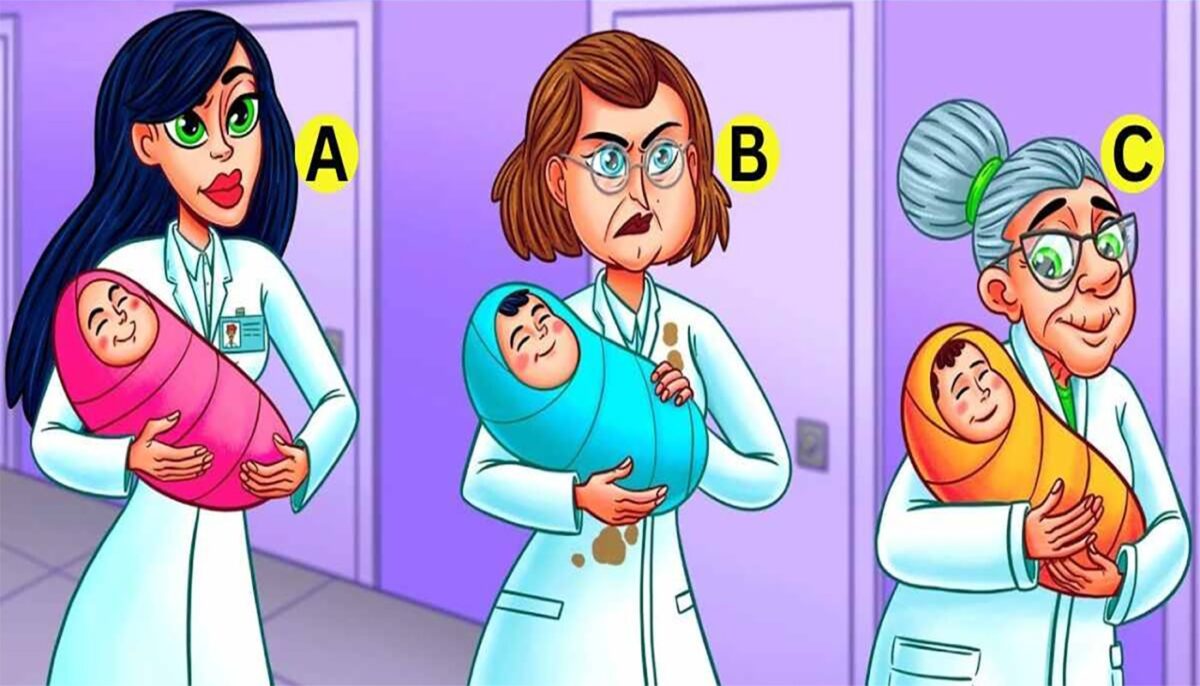 Test de logică | Care dintre aceste 3 femei a furat bebelușul din maternitate?