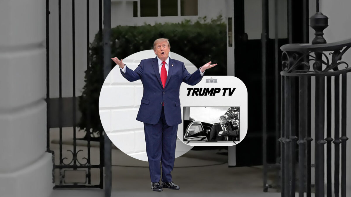 Donald Trump și-a lansat propria televiziune după ce a interzis mai multe instituții media la Casa Albă. Ce va transmite „Trump TV”