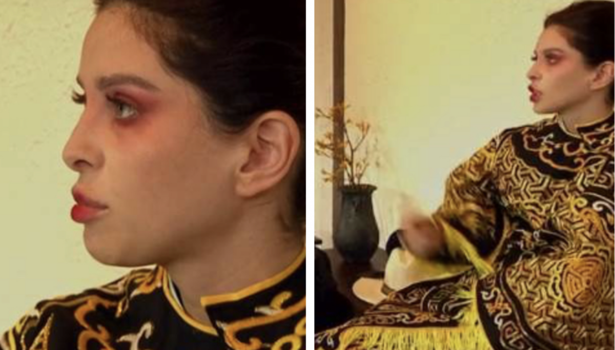Valerie Lungu a răbufnit la jocul de amuletă, după ce Alex Gîlcă a fost machiat pentru o piesă de teatru: „Ce e cu asta?!”