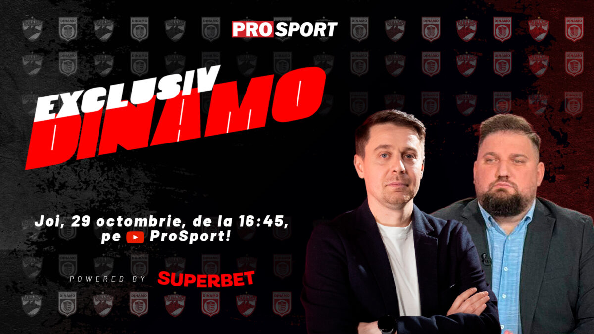 Imagine Stire EXCLUSIV DINAMO, azi de la 16:45. Show-ul dedicat dinamoviștilor vine cu cele mai noi informații pentru fanii „câinilor” | 2review.ro