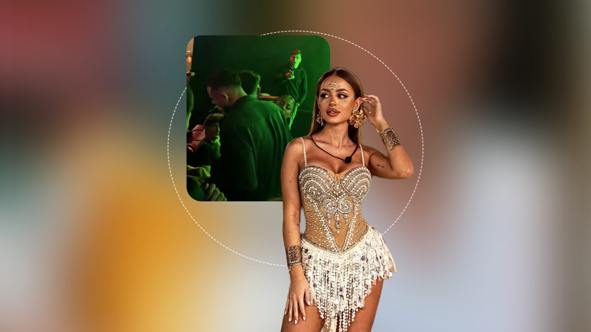 Imagine Stire Claudia Ion și ispita-pilot, scandal monstru într-un club din Timișoara! Fosta lui Mocăniță l-a altoit, în văzul tuturor | 2review.ro