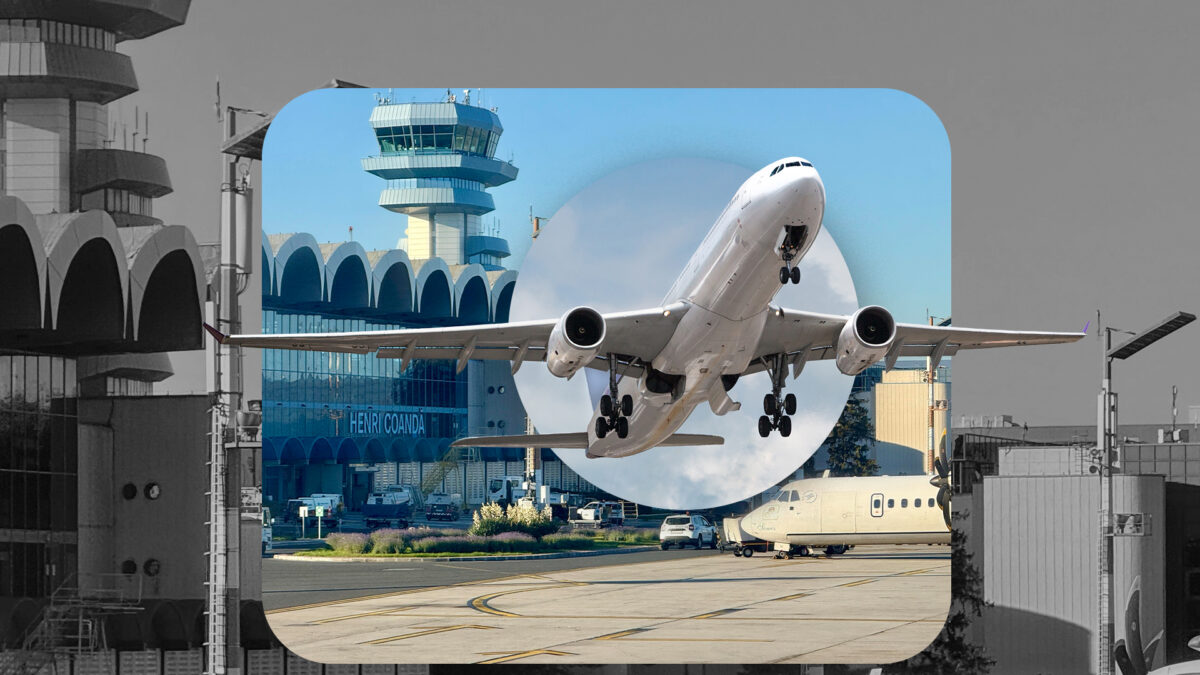 Momente tensionate pe Aeroportul Otopeni! Un avion cu peste 200 de persoane a revenit de urgență la sol