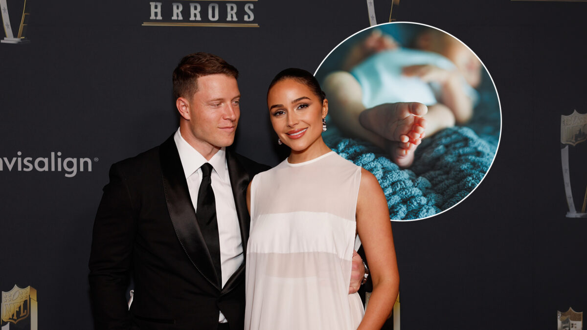 „Îmi explodează inima de fericire!” Olivia Culpo a adus pe lume un băiețel. Cum l-au numit vedeta și Christian McCaffrey