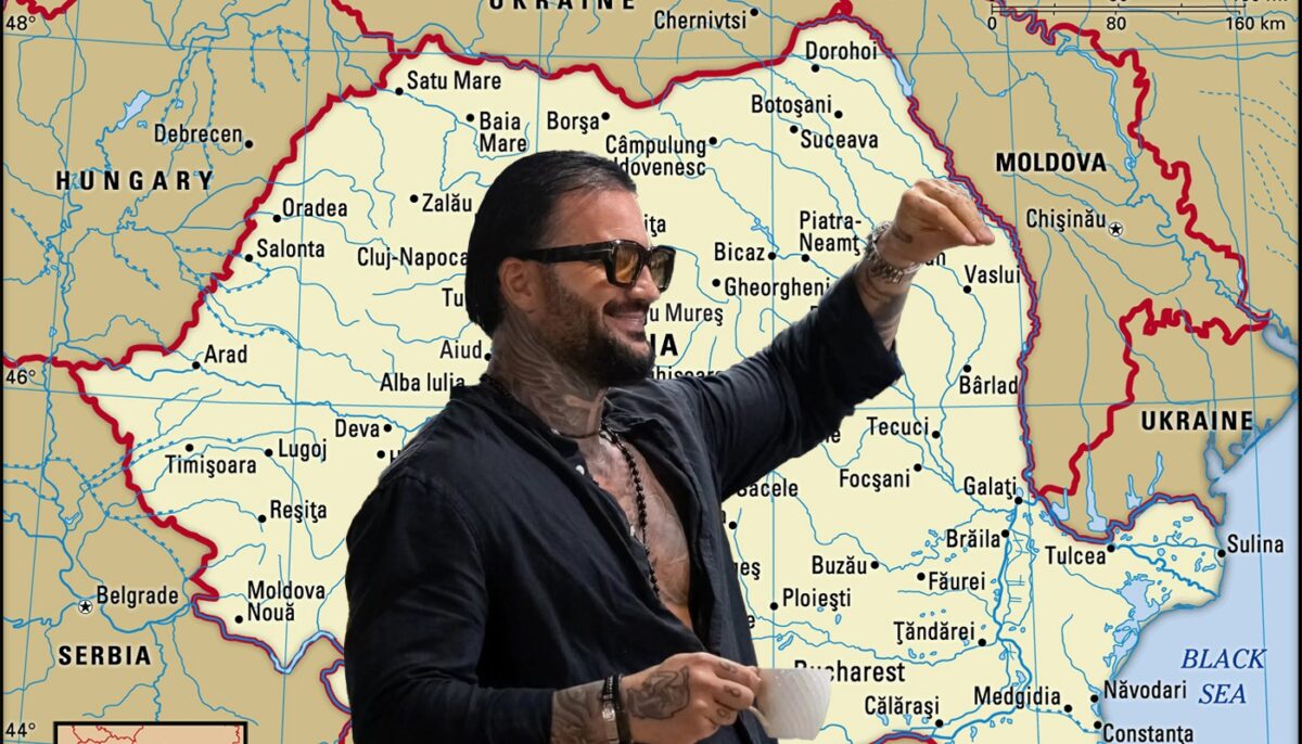 Marcel de la Insula Iubirii a inventat o nouă țară! Cu cine se învecinează România la nord, potrivit lui Maluma