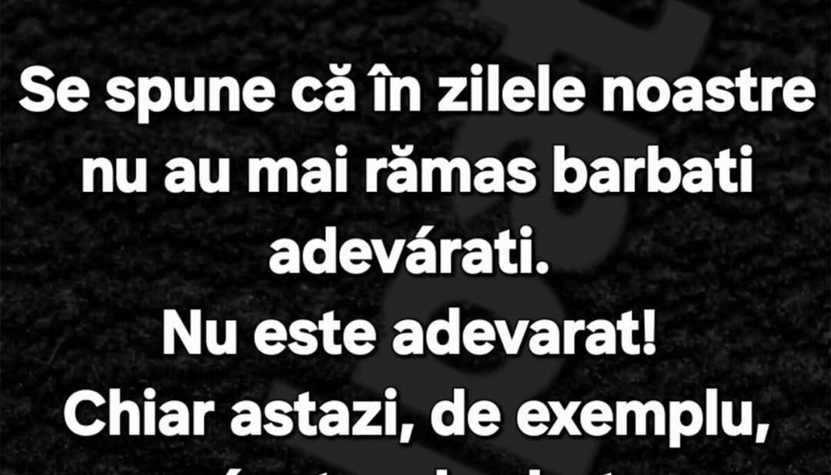 Imagine Stire BANCUL ZILEI | Unde au dispărut bărbații adevărați? | 2review.ro