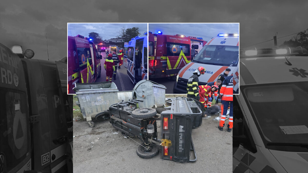 Imagine Stire Accident dramatic în Botoșani! O mamă a murit, iar soțul și fiul ei au ajuns la spital | 2review.ro