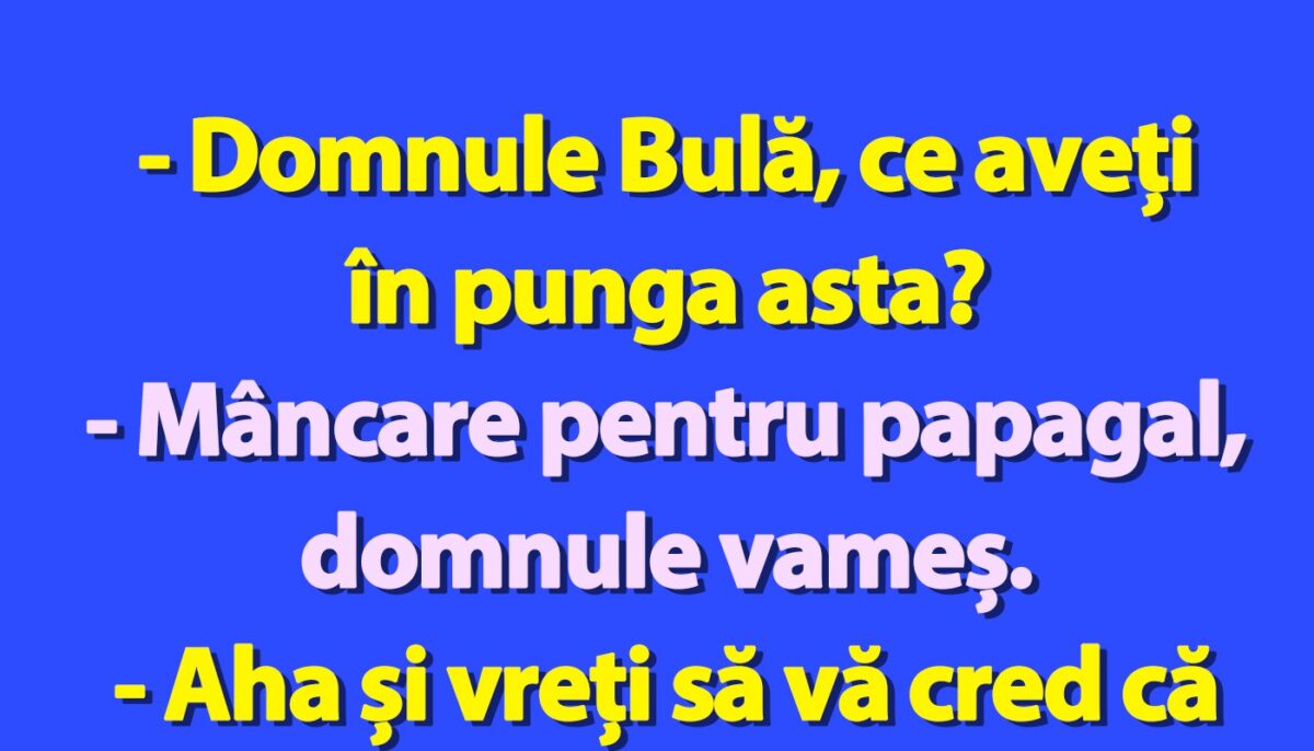 Imagine Stire BANC | „Domnule Bulă, ce aveți în punga asta?” | 2review.ro