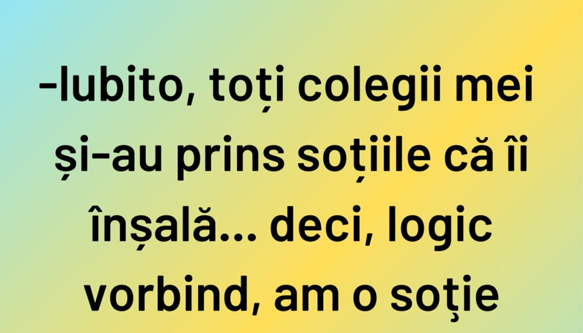 BANCUL ZILEI | Infidelitate feminină
