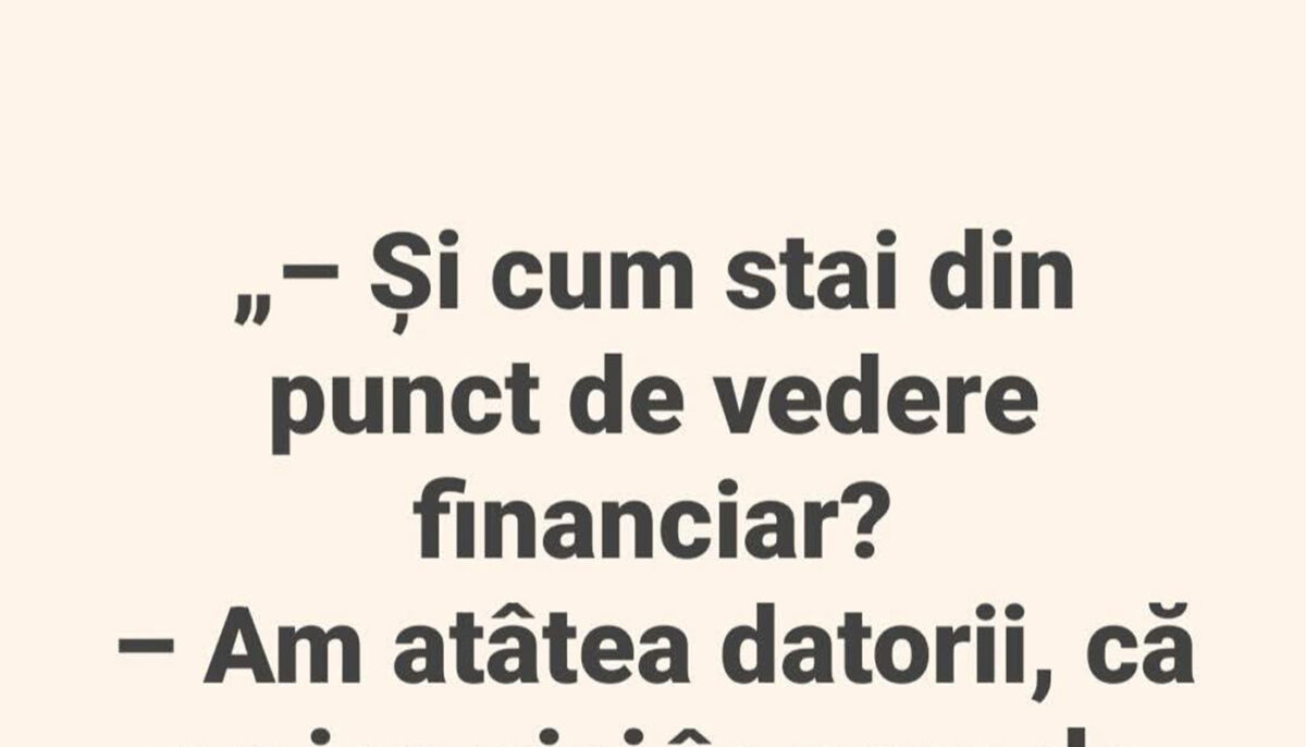 Imagine Stire BANCUL ZILEI | Situație financiară | 2review.ro