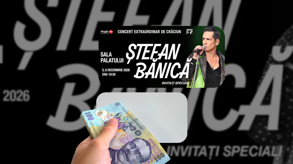 Cât costă un bilet la concertul de Crăciun al lui Ștefan Bănică Jr., de la Sala Palatului: ”Deși s-au scumpit, lumea continuă să vină”