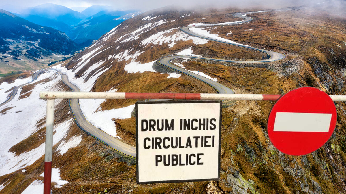 Imagine Stire Vremea rea pune capăt circulației pe Transalpina! Drumul se închide între Rânca și Obârșia Lotrului | 2review.ro