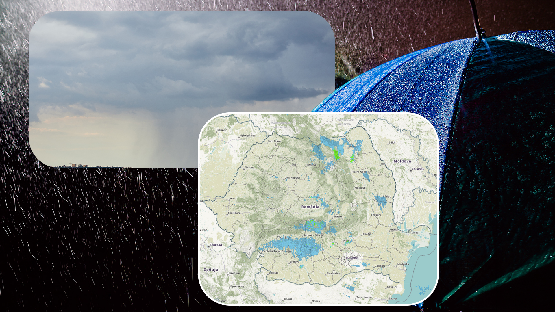 ANM a modificat prognoza meteo! Avertizare de ploi și vijelii în România: ce zone sunt vizate