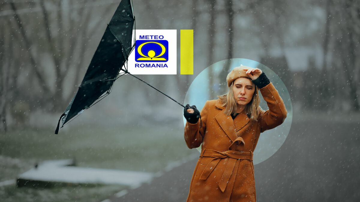 Alertă meteo în România! Două coduri galbene de vânt în mai multe regiuni din țară